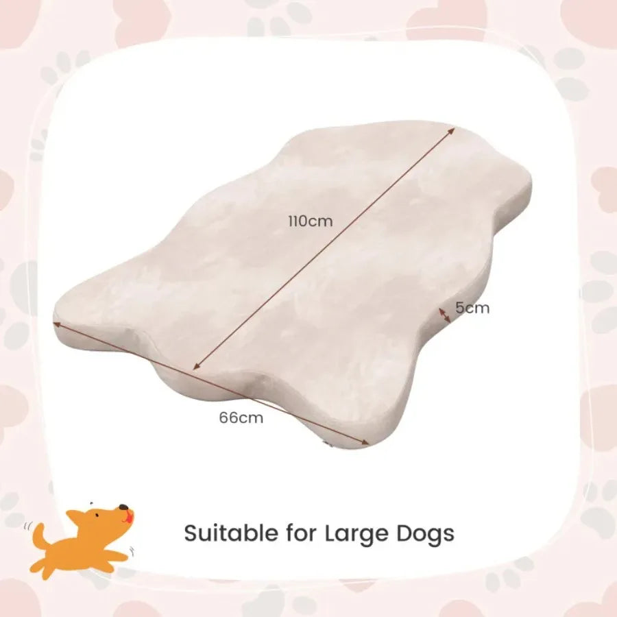 LuxePawe Orthopedic Dog Bed with Memory Foam Support for Large Dogs