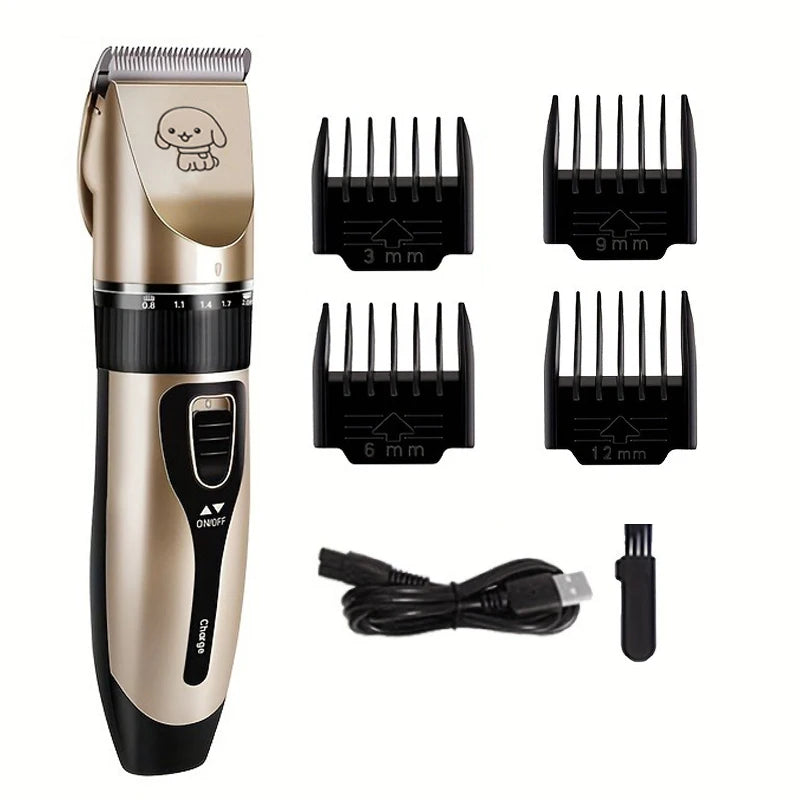 LuxePawe Electric Pet Hair Clippers Kit Professional Grooming at Home