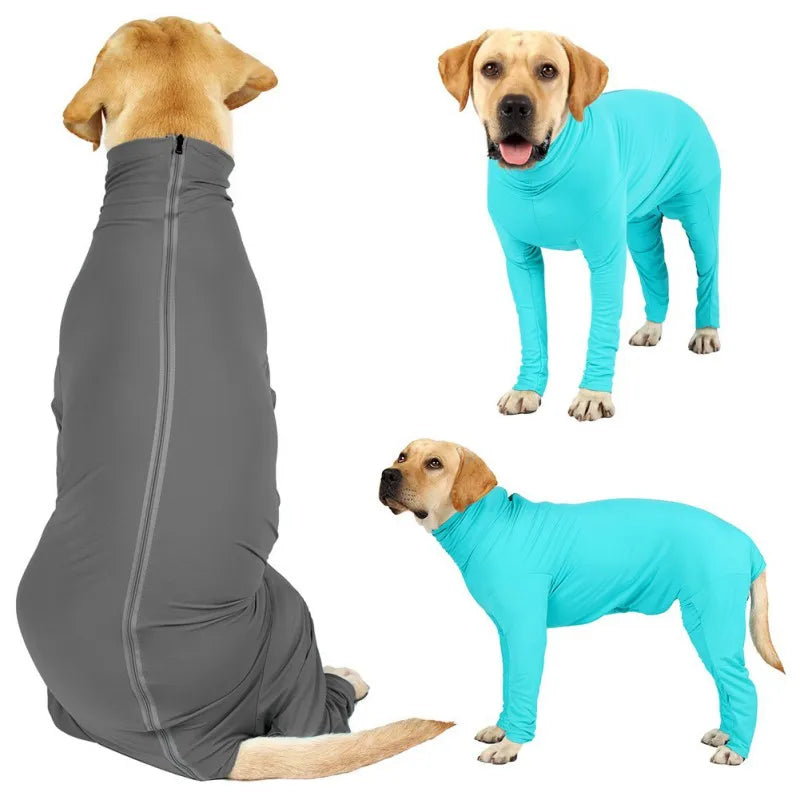 LuxePawe Post-Surgery Pet Pajamas Dog Anxiety Relief 4-Legged Outfit