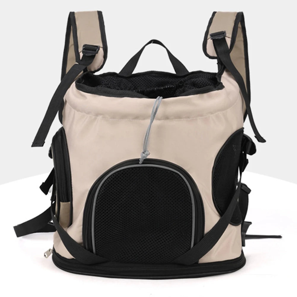 LuxePawe Portable Pet Carrier Bag Breathable Backpack for Travel