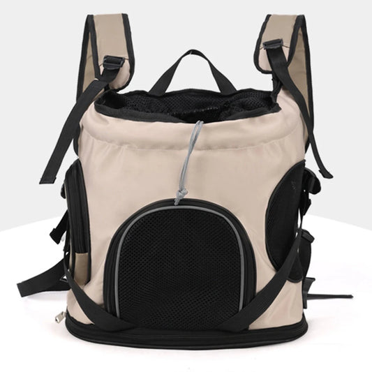 LuxePawe Portable Pet Carrier Bag Breathable Backpack for Travel