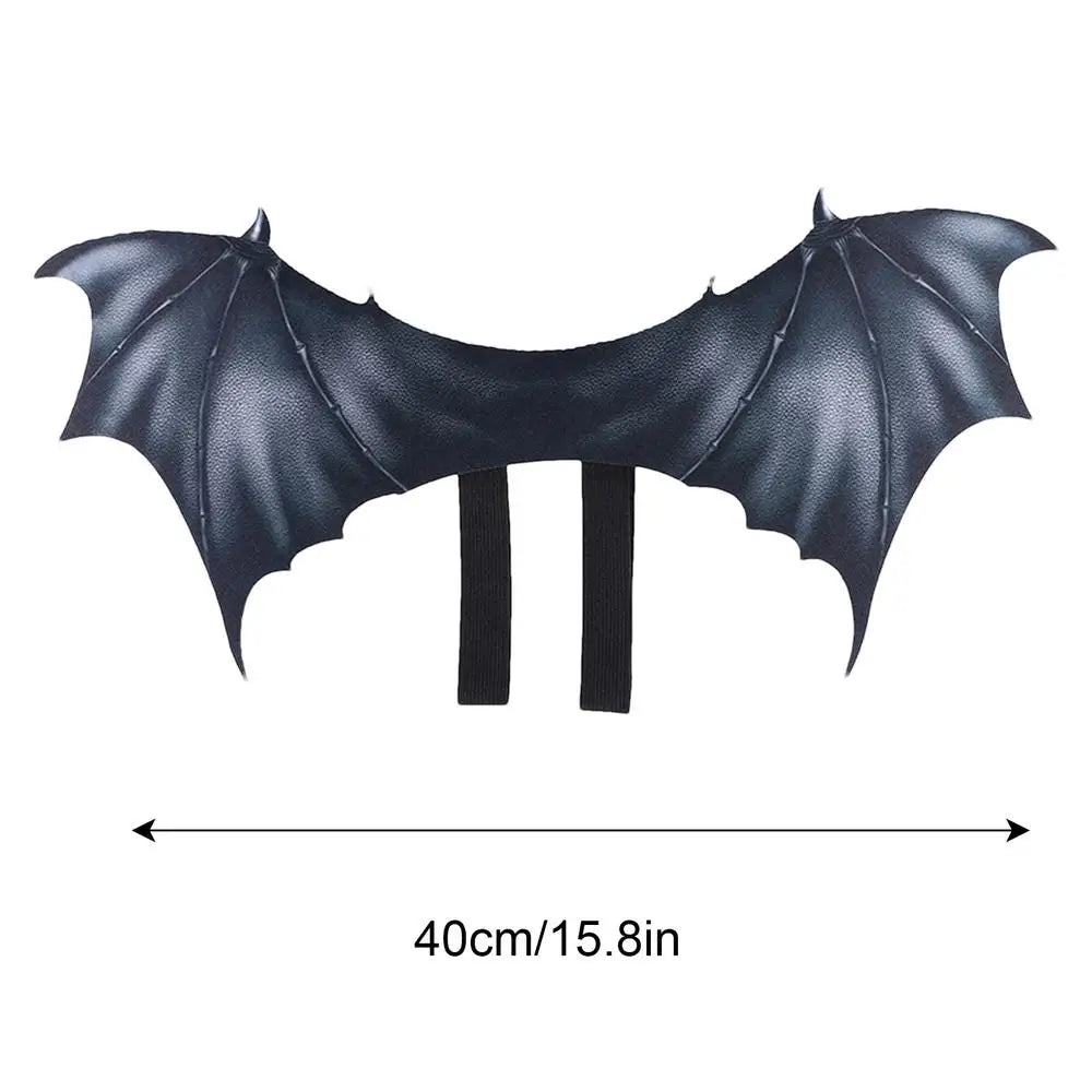 LuxePawe Halloween Pet Costume Bat Wings Apparel for Dogs & Cats
