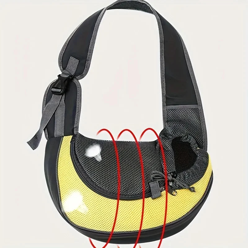 LuxePawe Small Dog & Cat Backpack Front Chest Carrier Portable Pet Bag