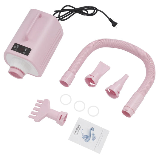 LuxePawe Dog & Cat Grooming Hair Dryer Adjustable Temp 9-Speed LED Display