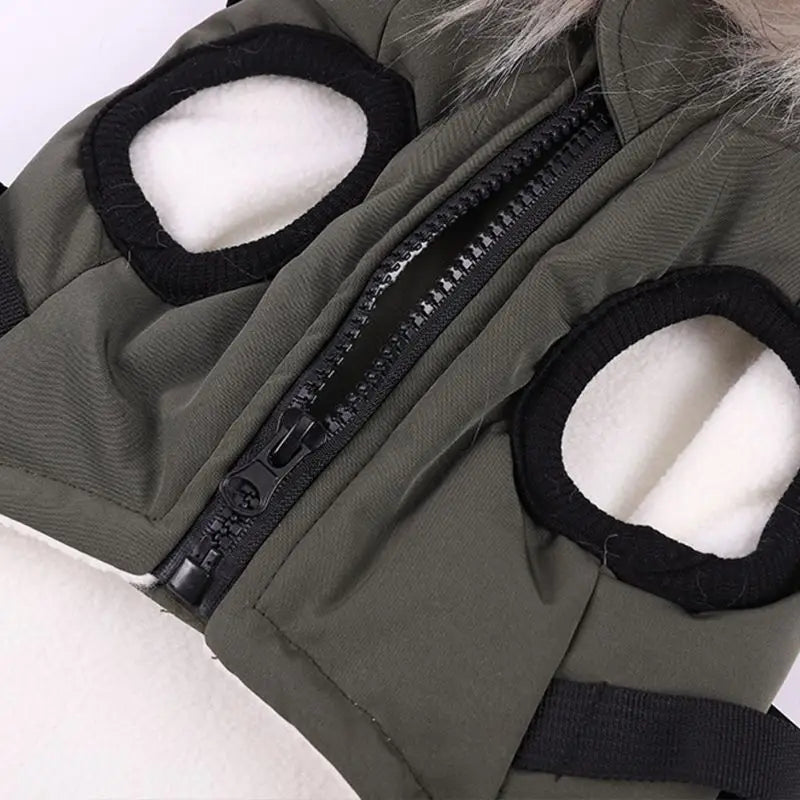 LuxePawe Chihuahua & French Bulldog Winter Jacket Warm Hooded Dog Coat