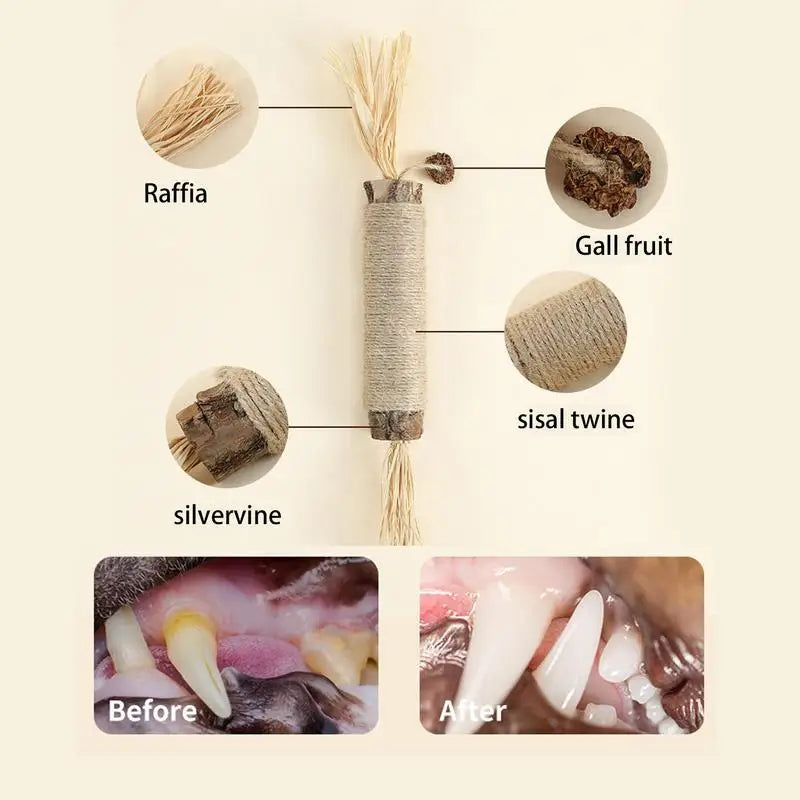 LuxePawe Silvervine Catnip Sticks – Natural Chew Toys for Cats & Kittens