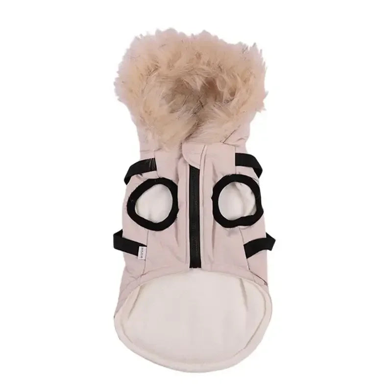 LuxePawe Chihuahua & French Bulldog Winter Jacket Warm Hooded Dog Coat