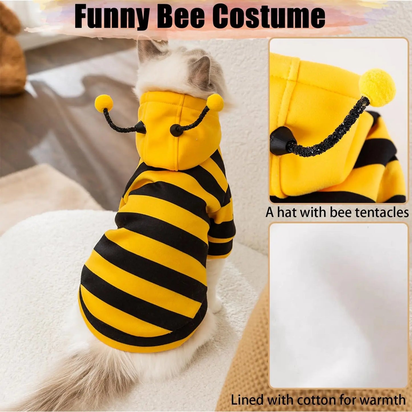 LuxePawe Small Dog & Puppy Warm Hoodie Christmas Halloween Pet Coat