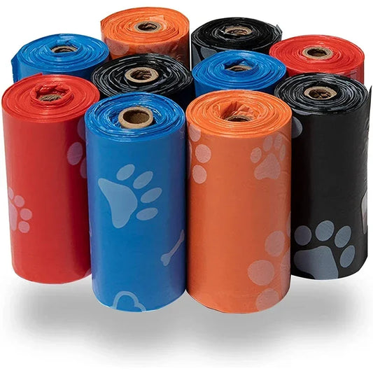 LuxePawe 100 Rolls Dog Poop Bags Pet Waste Refill Garbage Bags Outdoor