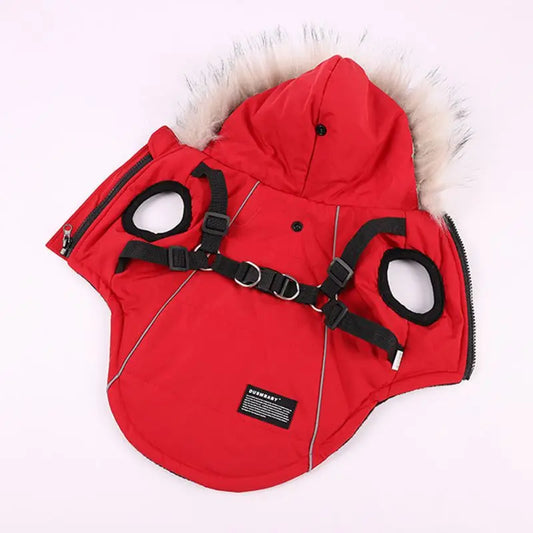 LuxePawe Chihuahua & French Bulldog Winter Jacket Warm Hooded Dog Coat