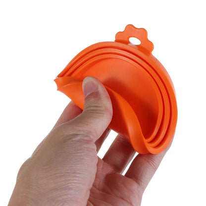 LuxePawe 3-in-1 Reusable Silicone Pet Can Cover Lid for Dog Cat Food