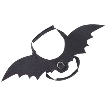 LuxePawe Pet Bat Wings Costume – Funny Halloween Outfit for Cats & Dogs
