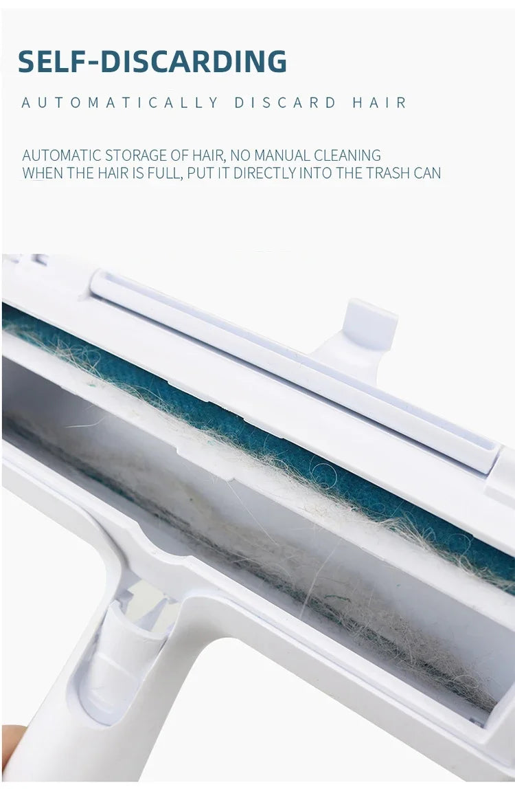 LuxePawe Pet Hair Remover Roller with Self-Cleaning Base for Dogs & Cats