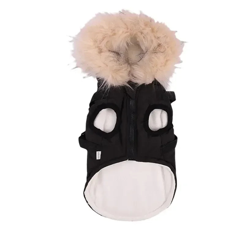 LuxePawe Chihuahua & French Bulldog Winter Jacket Warm Hooded Dog Coat