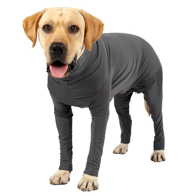 LuxePawe Post-Surgery Pet Pajamas Dog Anxiety Relief 4-Legged Outfit