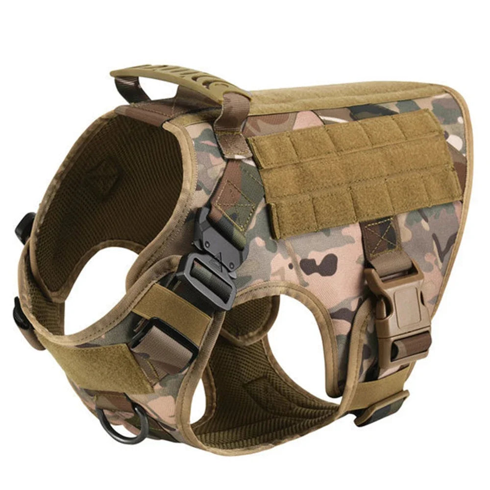 LuxePawe Tactical Dog Harness German Shepherd Malinois Training Vest