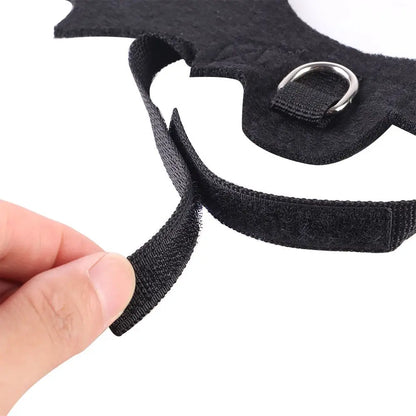 LuxePawe Pet Bat Wings Costume – Funny Halloween Outfit for Cats & Dogs