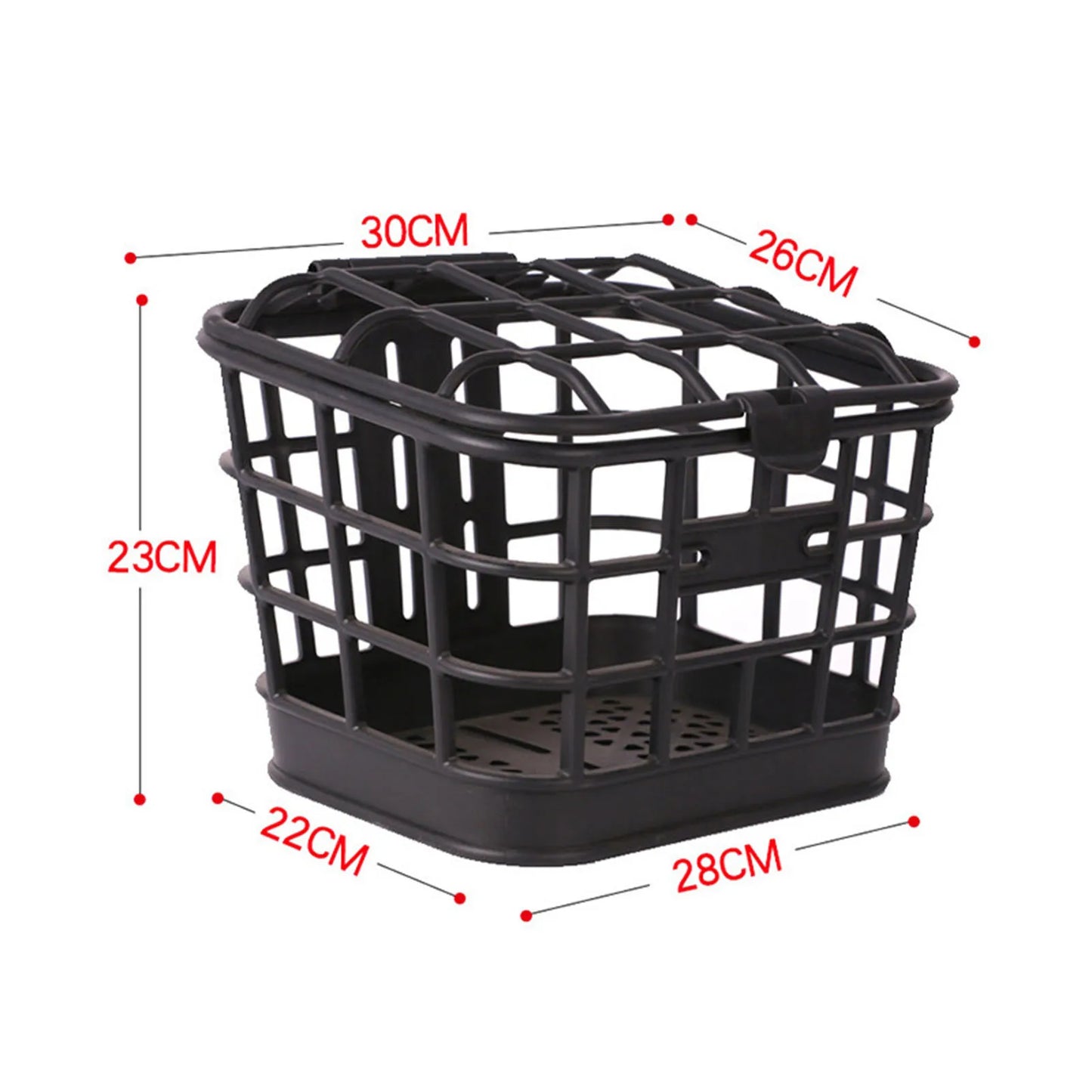LuxePawe Electric Bike Basket Front Anti-Extrusion Large Capacity Basket