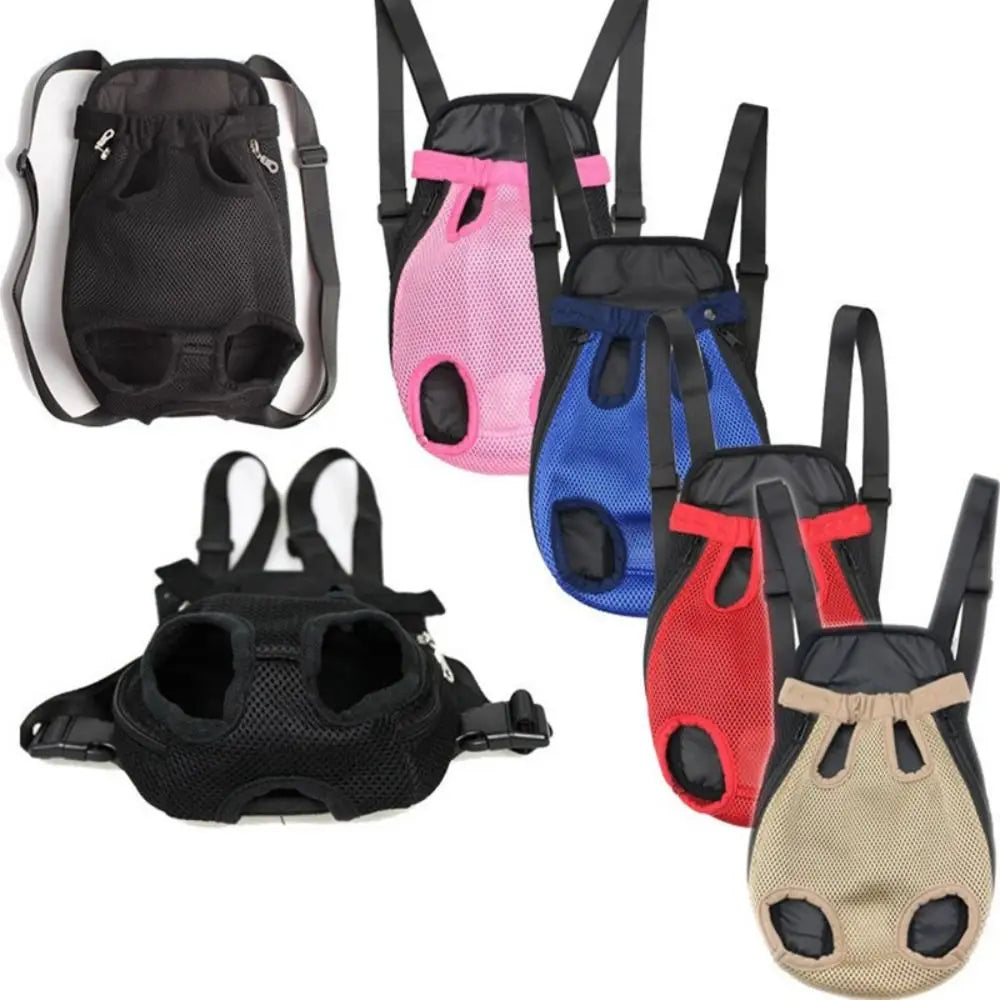 LuxePawe Adjustable Pet Carrier Backpack Front Carrier for Small Dogs & Cats