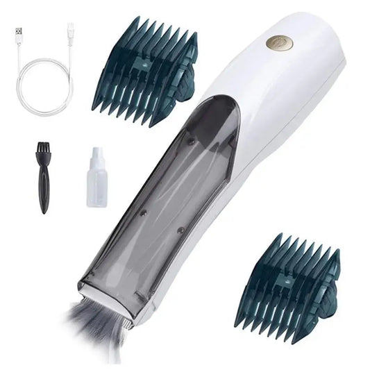LuxePawe Cordless Dog Shaver 3-Speed Pet Hair Clipper with USB Vacuum