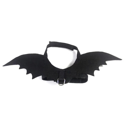 LuxePawe Pet Bat Wings Costume – Funny Halloween Outfit for Cats & Dogs