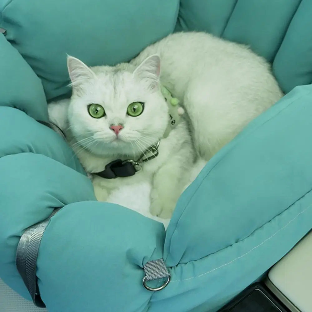 LuxePawe Small Dog Car Seat – Portable Booster for Safe Travel