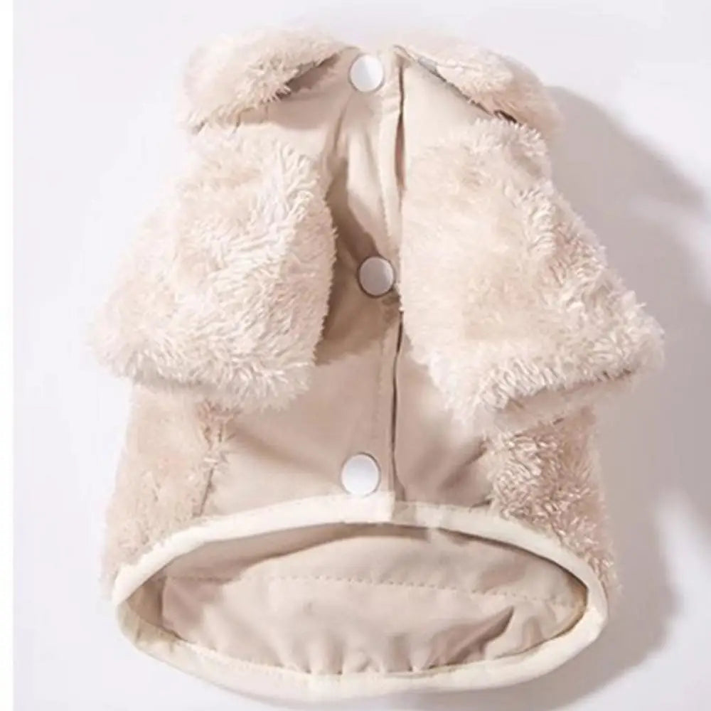 LuxePawe Winter Dog Coat, Warm Double-Sided Cotton Jacket for Cold Weather