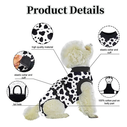 LuxePawe Post-Surgery Dog Suit Female Spay Protective Pet Clothing
