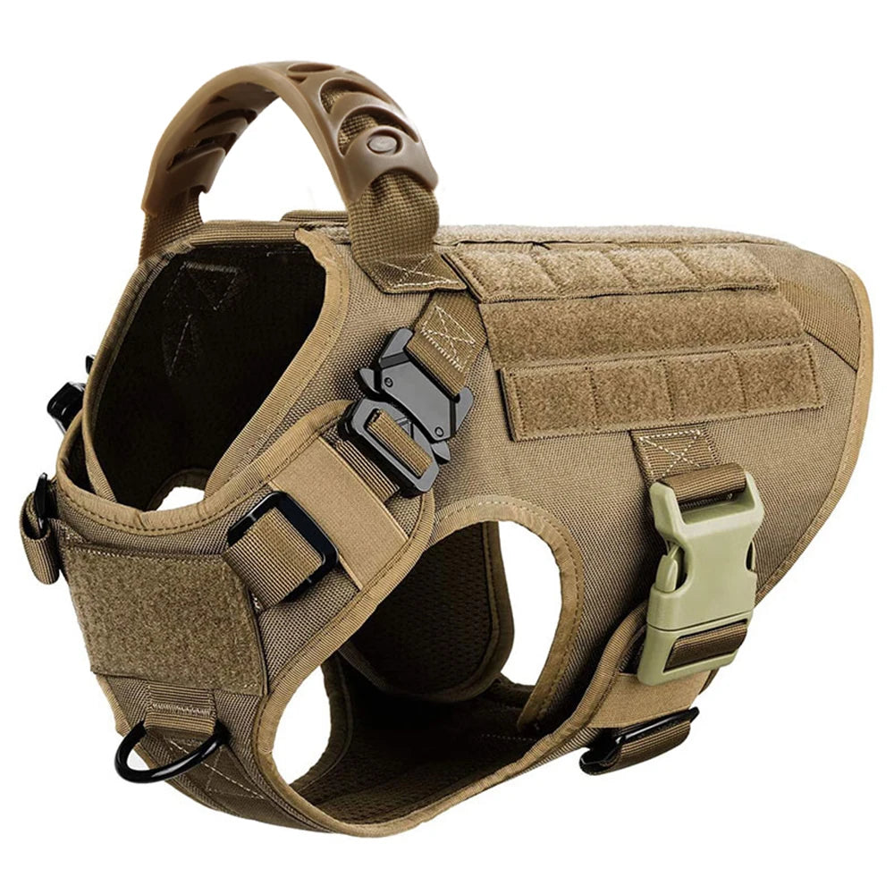 LuxePawe Tactical Dog Harness German Shepherd Malinois Training Vest