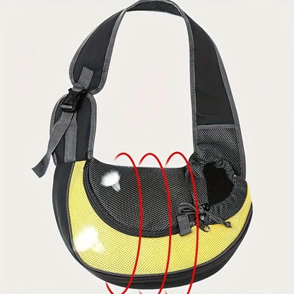 LuxePawe Small Dog & Cat Backpack Front Chest Carrier Portable Pet Bag