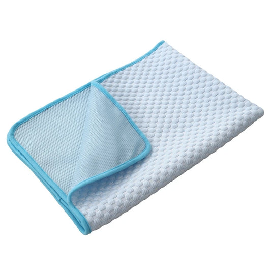 LuxePawe Dog Cooling Mat Summer Pet Ice Silk Sleeping Pad Breathable