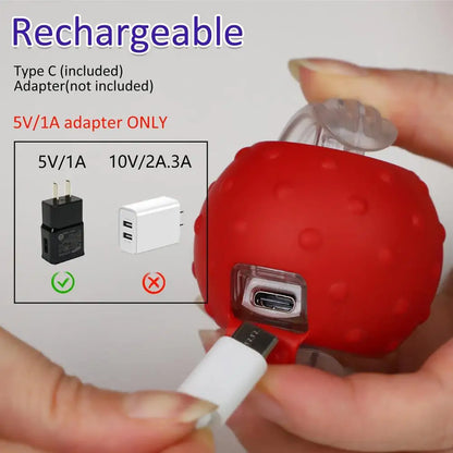 LuxePawe Automatic Smart Cat Ball Toy – USB Rechargeable with 3 Play Modes