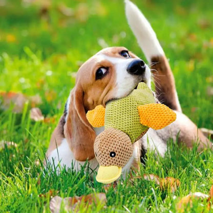 LuxePawe Soft Duck Dog Toy | Cute Squeaky Plush Chew Toy for Happy Pets