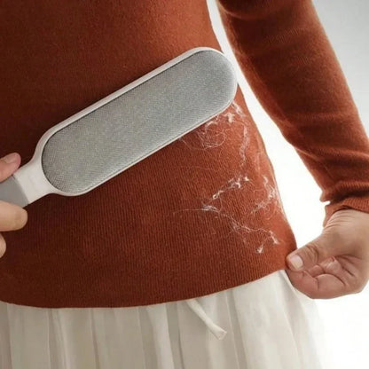 LuxePawe Double-Sided Pet Hair Remover Brush – Reusable Lint Cleaner for Furniture & Clothes