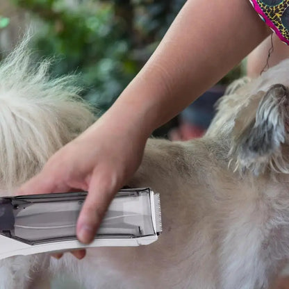 LuxePawe Cordless Dog Shaver 3-Speed Pet Hair Clipper with USB Vacuum