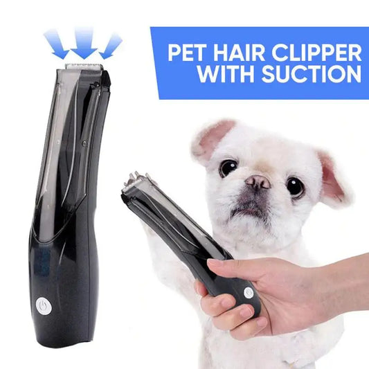 LuxePawe Cordless Dog Shaver 3-Speed Pet Hair Clipper with USB Vacuum