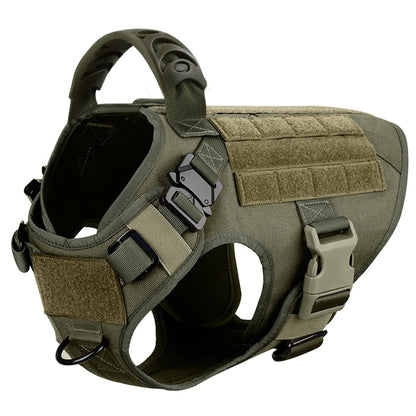 LuxePawe Tactical Dog Harness German Shepherd Malinois Training Vest