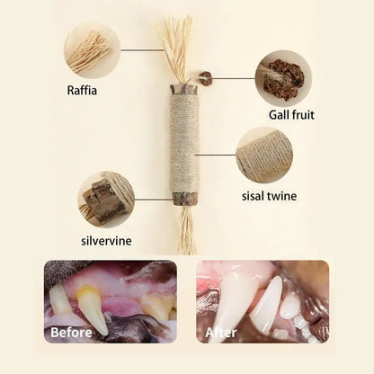 LuxePawe Silvervine Catnip Sticks – Natural Chew Toys for Cats & Kittens