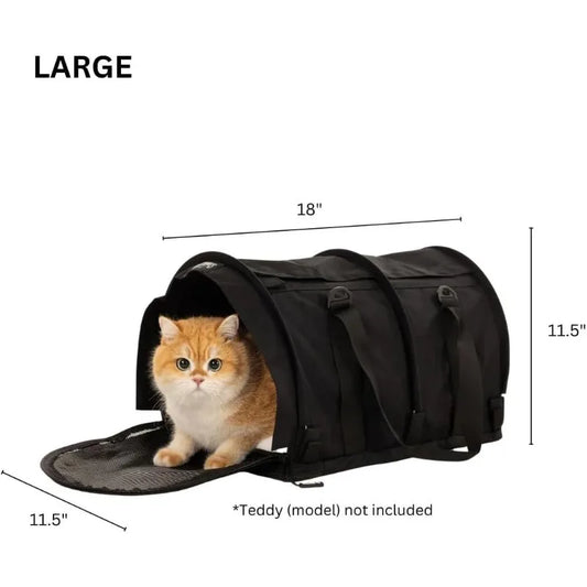 LuxePawe Pro 3.0 Pet Travel Carrier – Soft-Sided for Cats & Dogs