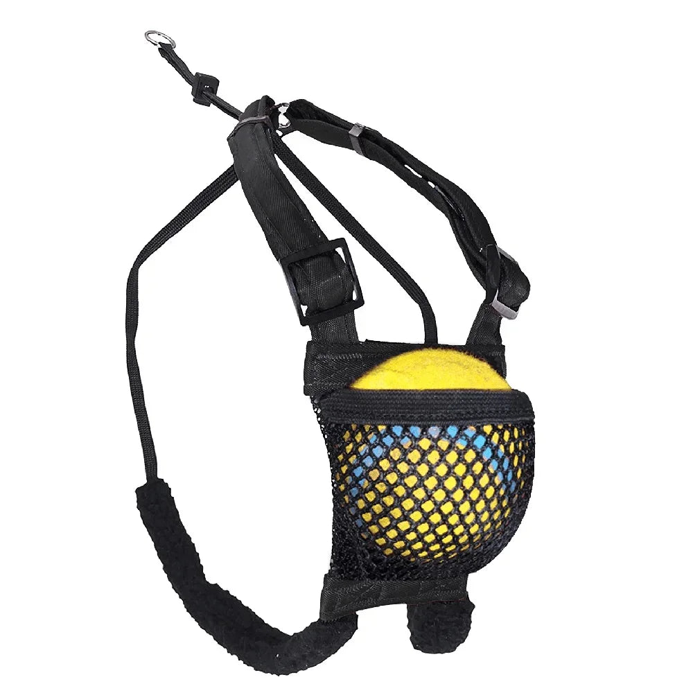 LuxePawe Reflective No-Pull Dog Harness with Pouch – Lightweight Step-In Mesh