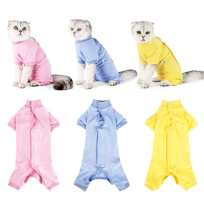 LuxePawe Cat & Dog Recovery Suit Post-Surgery Anti-Licking Bodysuit