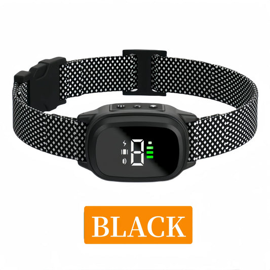 LuxePawe Waterproof Bark Collar | Rechargeable Anti-Bark Trainer for Dogs