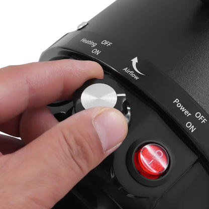 LuxePawe 2200W Professional Pet Dryer, Adjustable Speed & 4 Nozzles